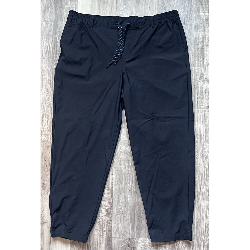 Birdie Bound Jogger Pants Mens XXL Golf Stretch Elastic Waist Black Pockets